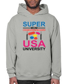 Super Mom Makes Nurse in the Style 1431# - nurse- Hoodie