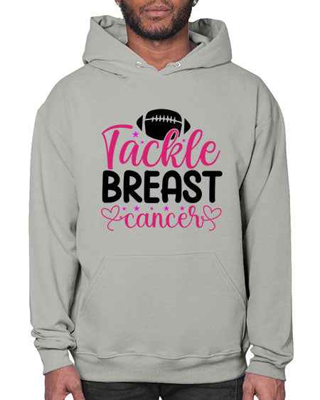 Tackle Breast Cancer 4# - breast cancer- Hoodie