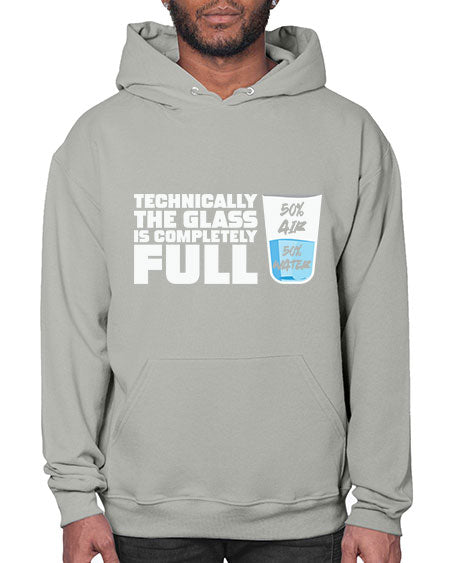 TechnicallytheGlassiscompletelyScientistSkinite Scientist Skinite 22# - general science- Hoodie