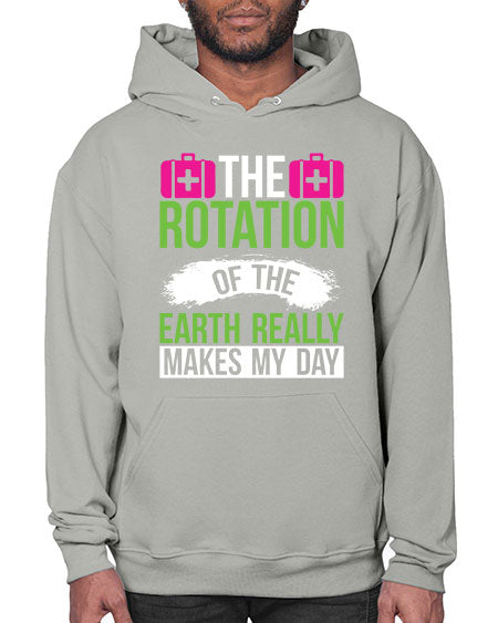 The Rotation Of The Earth Really Makes My Day 7# - nature- Hoodie