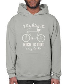 The bicycle kick is not easy to do 3# - bicycle- Hoodie