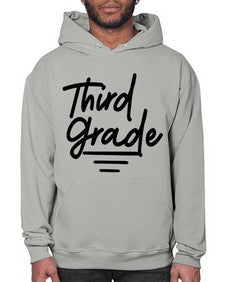 Third Grade 947# - third grade- Hoodie