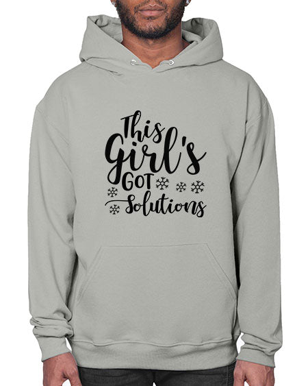 This Girl s Got Solutions 17# - general science- Hoodie