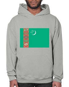 Turkmenistan 2019# - world flags- Hoodie