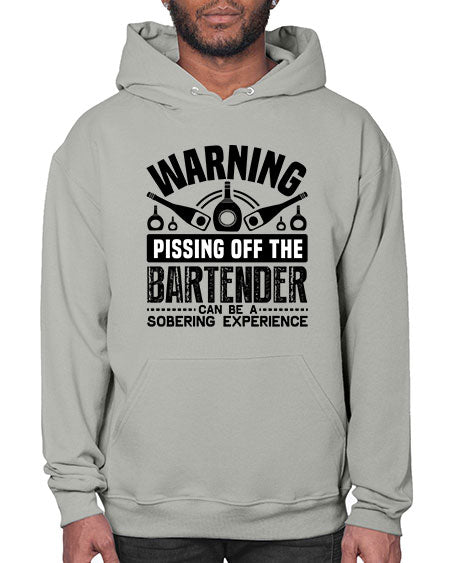 Warning Style 462# - bartender- Hoodie