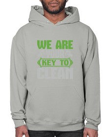 We are your key to clean Style 464# - cleaner- Hoodie