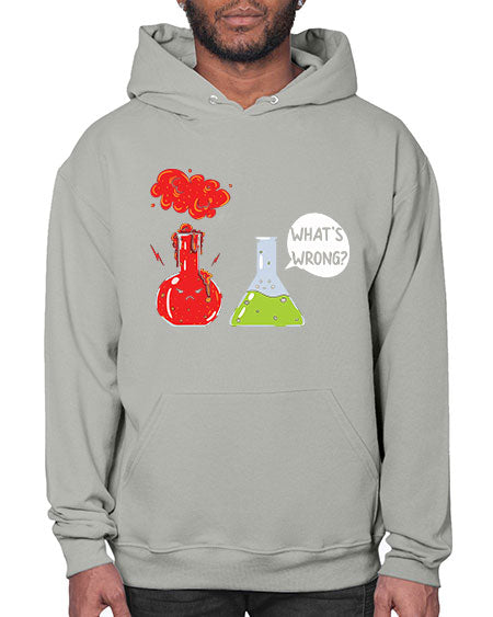 WhatsWrongScienceTshirt 11# - general science- Hoodie