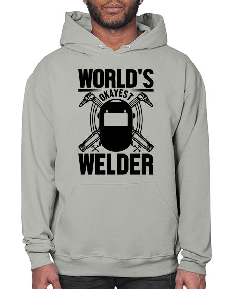 Worlds okayest Style 1666# - welder- Hoodie