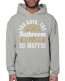 You guys the bathroom here is nuts 14# - hot rod- Hoodie
