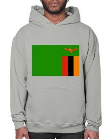 Zambia 2160# - world flags- Hoodie