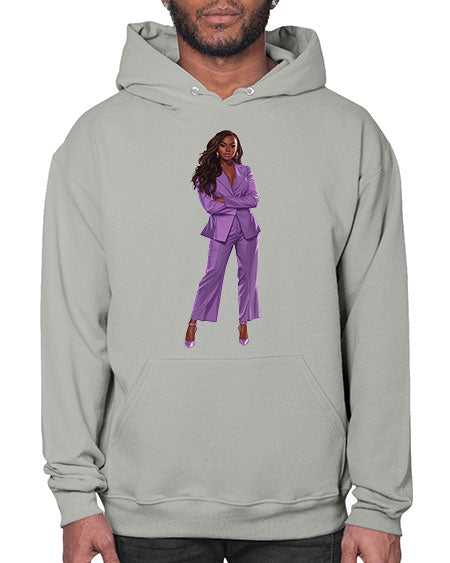 african american girl 3# -  fashion- Hoodie