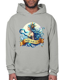 aquarius 84# - aquarius- Hoodie