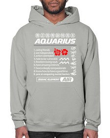 aquarius 85# - aquarius- Hoodie