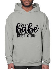 beer babe beer girl 45# - beer- Hoodie