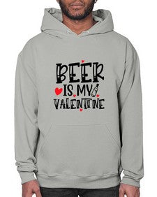 beer is my valentine 651# - beer- Hoodie