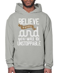 believe in yourself and you will be unstoppable 55# - cooking- Hoodie
