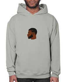 black man 40# - black boys or men- Hoodie