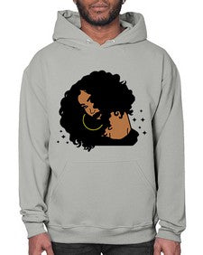black women - queen 54# - black girls or women- Hoodie