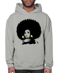 black women - queen 57# - black girls or women- Hoodie