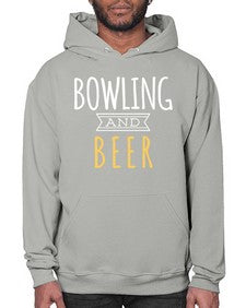 bowling and beer 681# - beer- Hoodie