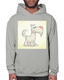 cartoon dog 2# - cartoon animals- Hoodie