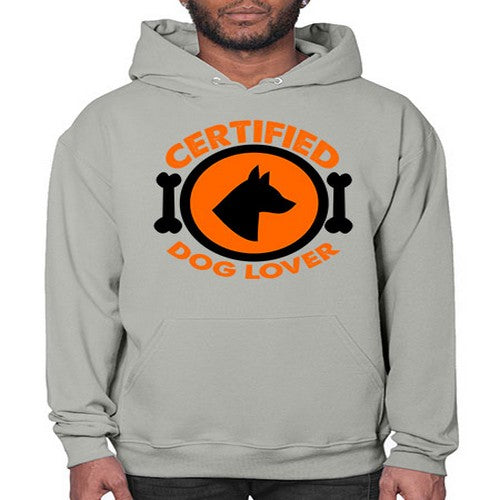 certified dog lover - dogs- Hoodie