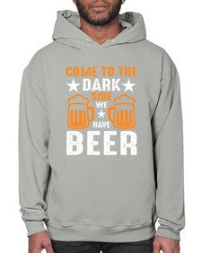 come to the dark side we 124# - beer- Hoodie