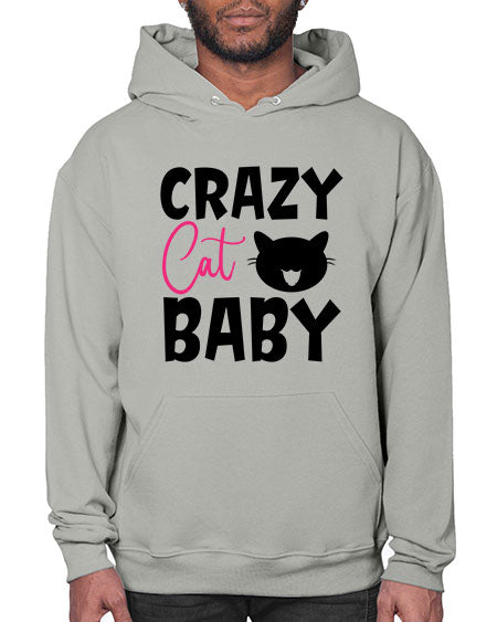 crazy cat baby Style 66# - baby- Hoodie