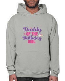 daddy of the birthday girl 90# - unicorn- Hoodie