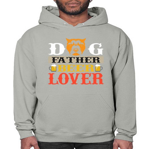 dog father beer lover 76# - dogs- Hoodie