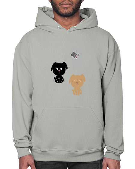 dogs 93# - bears - animals- Hoodie
