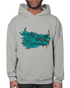 dragon 186# - dragon- Hoodie