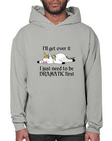 dramatic unicorn 96# - unicorn- Hoodie