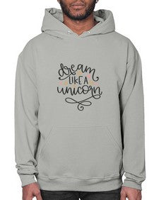 dream lie a unicorn 114# - unicorn- Hoodie