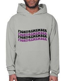 fight remember 142# - alzheimers- Hoodie