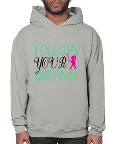 follow your dreams 134# - unicorn- Hoodie