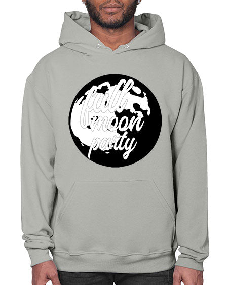 full moon party 7# - moon- Hoodie