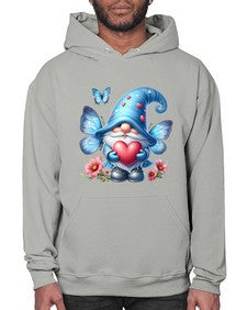 gnome with butterfly 01# - gnome- Hoodie