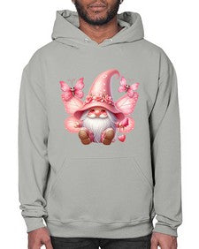 gnome with butterfly 02# - gnome- Hoodie