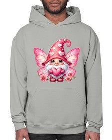 gnome with butterfly 08# - gnome- Hoodie