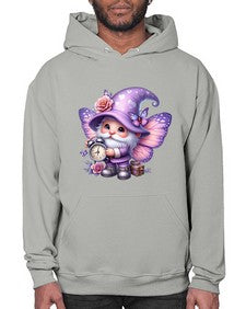 gnome with butterfly 18# - gnome- Hoodie