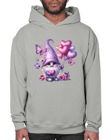 gnome with butterfly 19# - gnome- Hoodie
