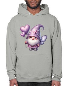 gnome with butterfly 25# - gnome- Hoodie