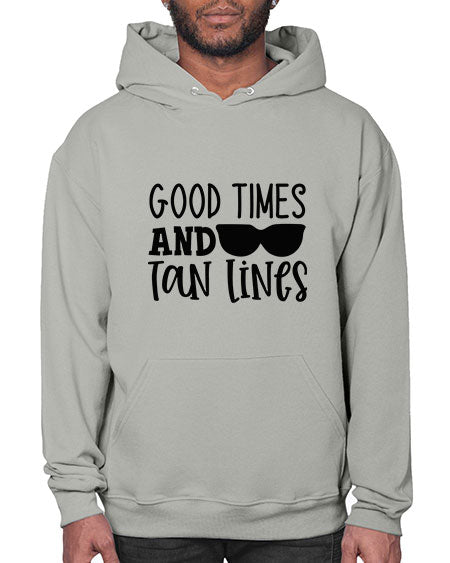 good times and tan lines Style 99# - summer- Hoodie