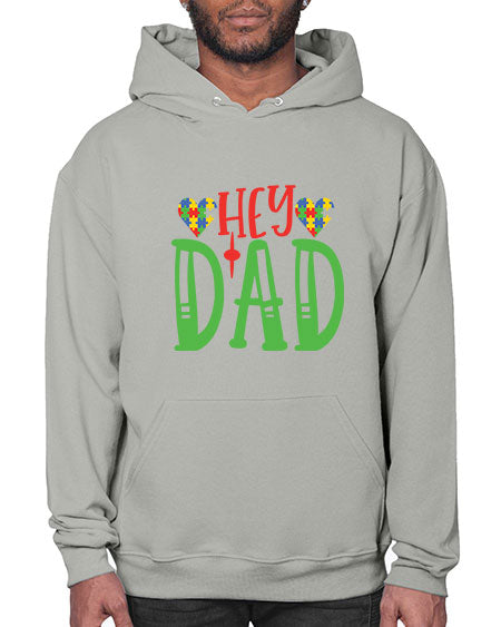 hey dad Style 14# - autism- Hoodie