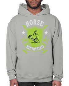 horse show dad Style 48# - horse- Hoodie
