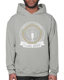 i like beer 1121# - beer- Hoodie