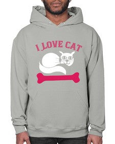 i love cat Style 55# - cats- Hoodie