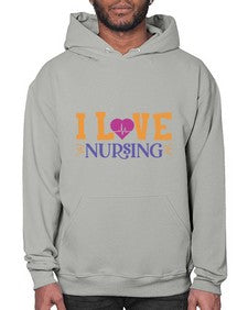 i love nursing Style 894# - nurse- Hoodie