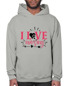 i love nursing Style 895# - nurse- Hoodie